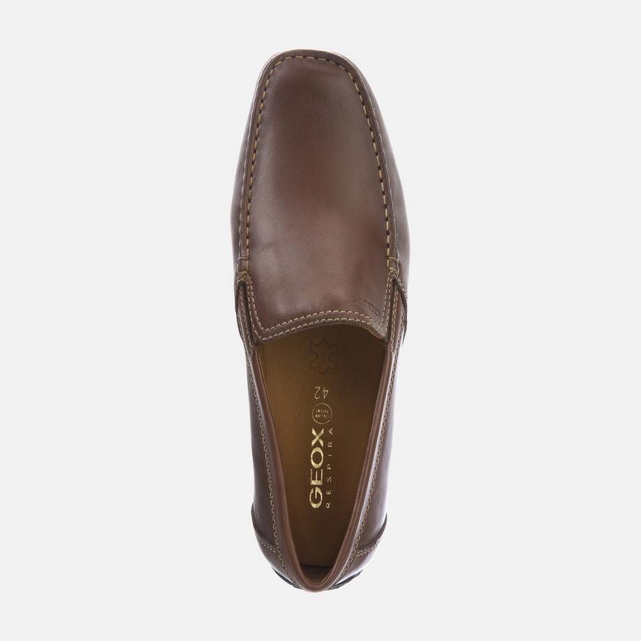 GEOX Mocassins Moner Smooth Leather  