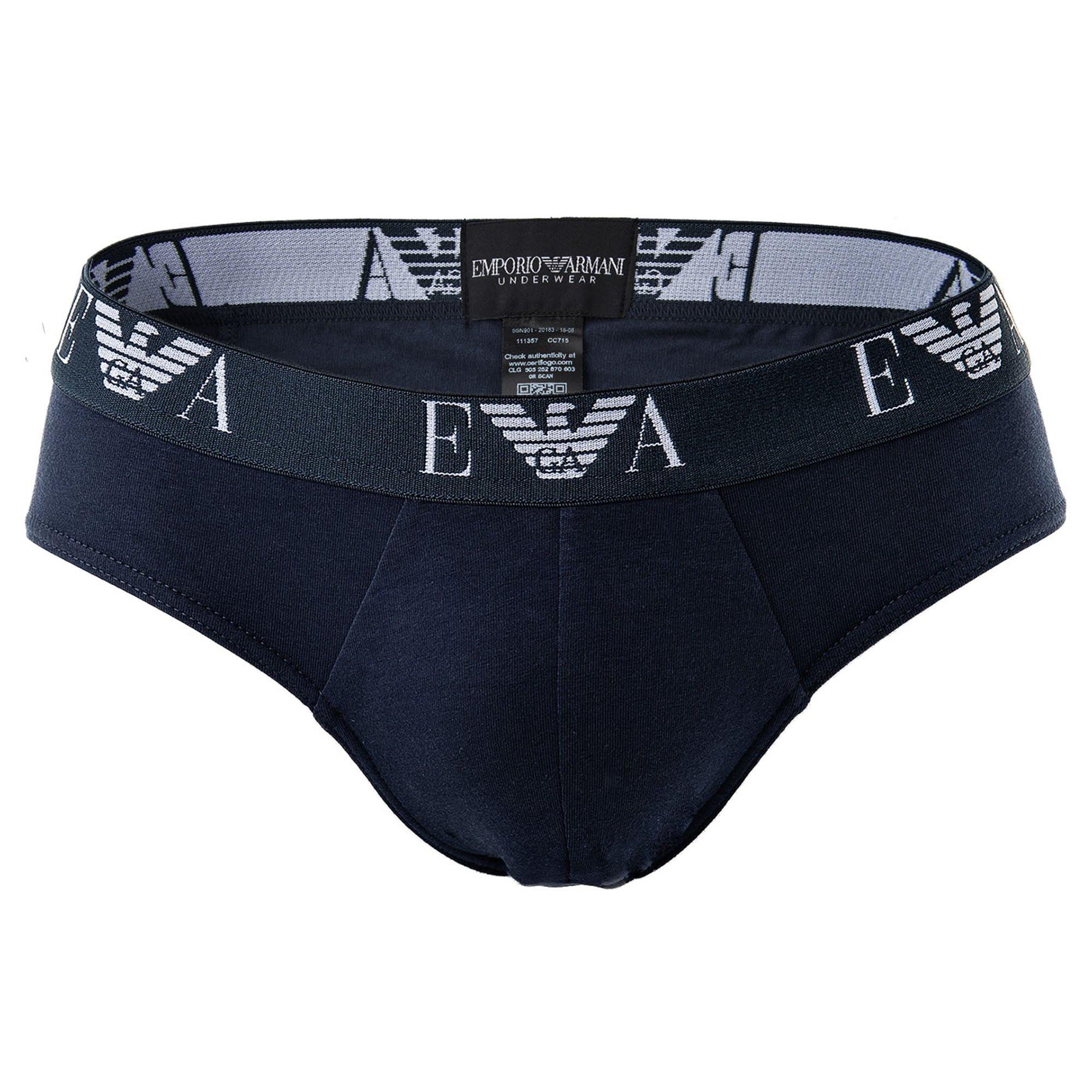 EMPORIO ARMANI  Slip  Paquet de 3 Conforme à la silhouette 