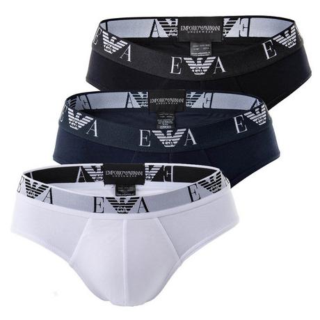 EMPORIO ARMANI  Slip  Paquet de 3 Conforme à la silhouette 