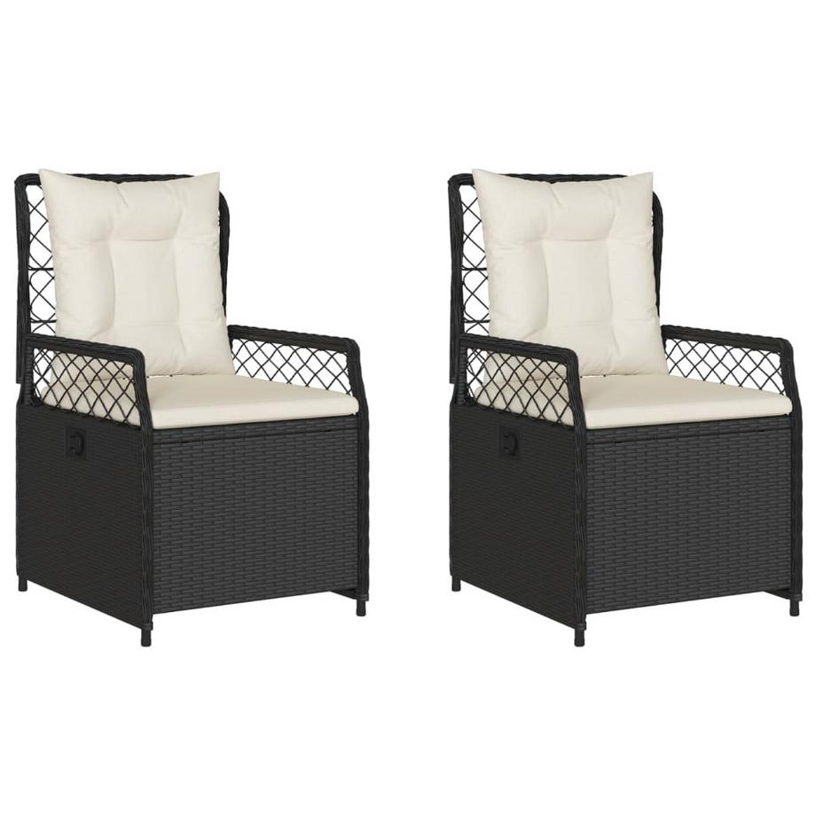 Gartensessel verstellbar poly-rattan