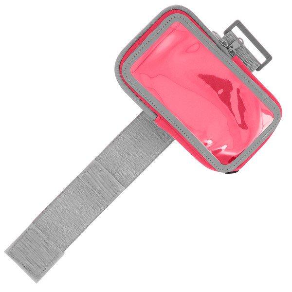 Avizar  Brassard Sport poche zip Téléphone Rose 