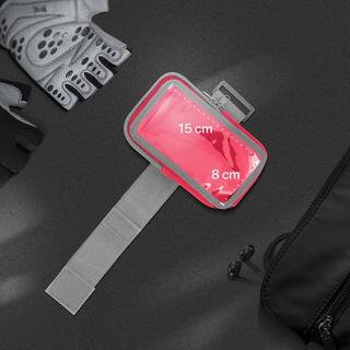 Avizar  Brassard Sport poche zip Téléphone Rose 