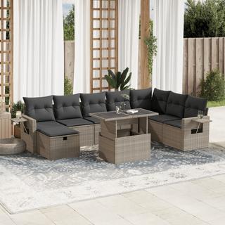 VidaXL Garten sofagarnitur poly-rattan  