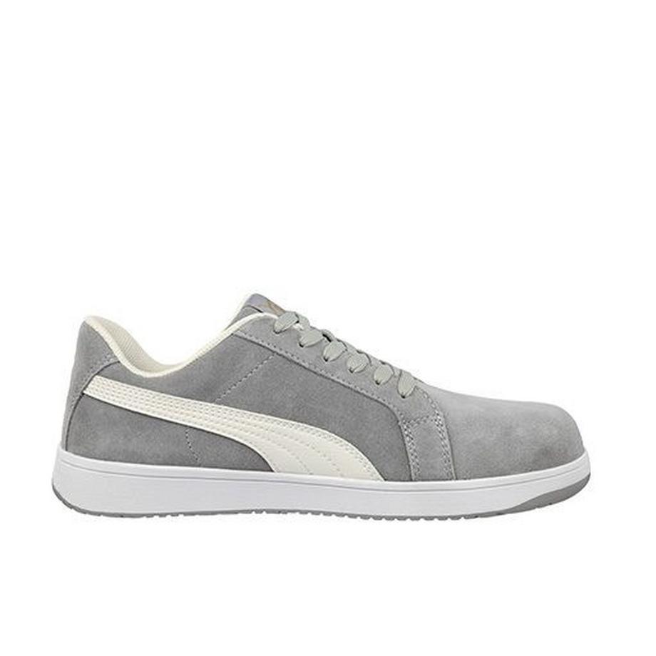 PUMA Safety Iconic Suede Grey Sicherheitsschuh  