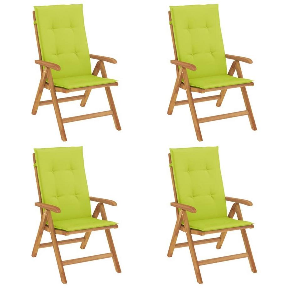 Chaise de jardin inclinable bois