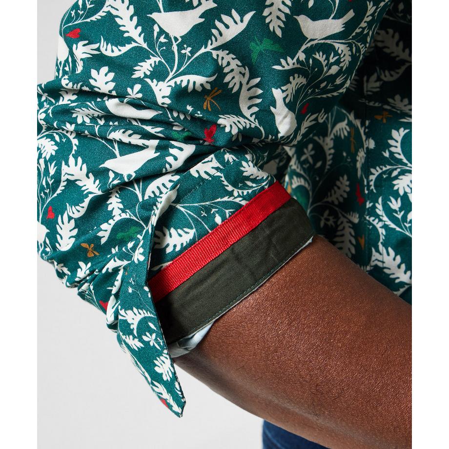 Joe Browns Chemise Manches Longues Motif Oiseaux  