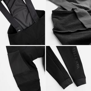 VAN RYSEL  Radhose Winter lang mit Trägern Rennrad Racer 