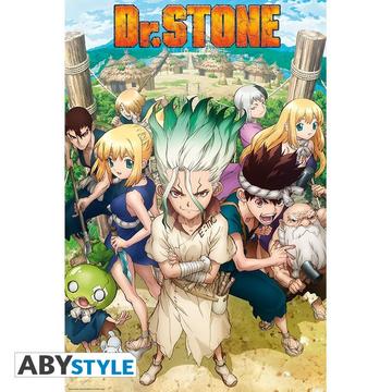 Poster - Rolled and shrink-wrapped - Dr. Stone - Senku & Friends