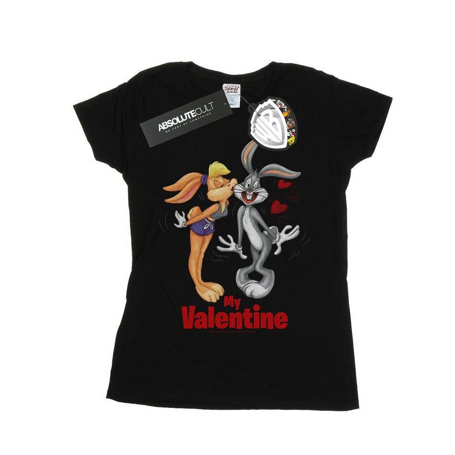 LOONEY TUNES T-shirt Saint-Valentin Bugs Bunny Lola Bunny  