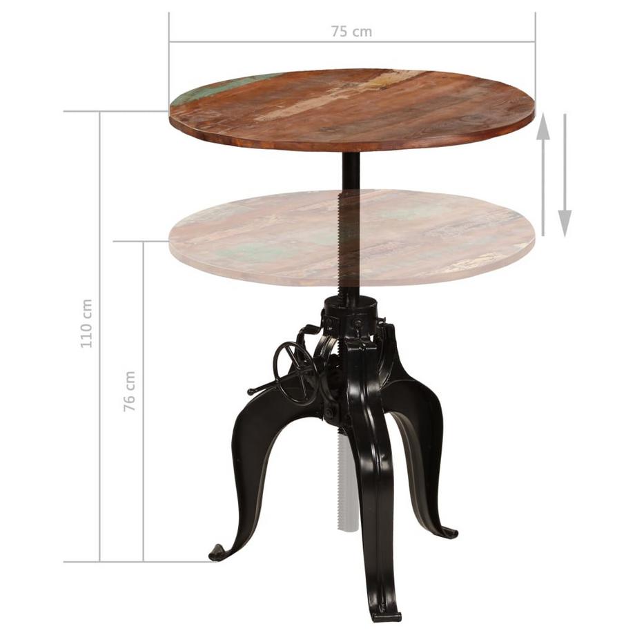 VidaXL Bartisch holz  