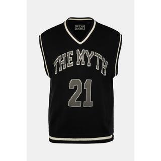 Sthuge Gilet Smanicato Scollo a V in Maglia  