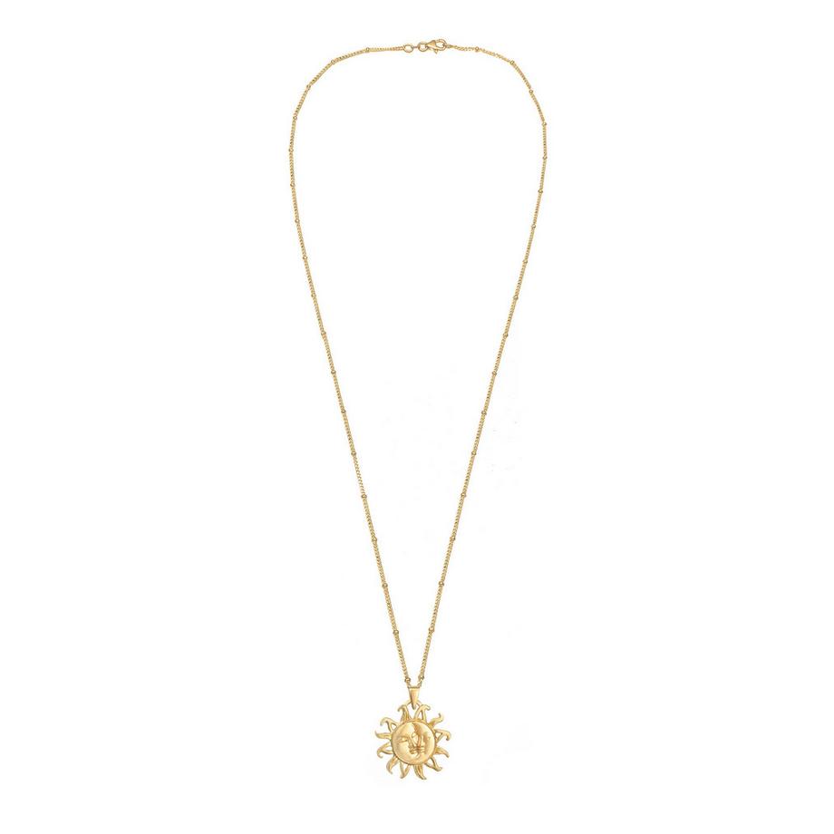 Elli  Collier Pendentif Soleil Et Lune 