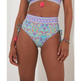 Joe Browns  Hoch taillierte Bikinihose mit hellem Fliesenmuster 