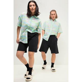 Studio Untold  Sweat-Bermuda, Wide Legs, Elastikbund, Unisex 