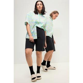 Studio Untold  Sweat-Bermuda, Wide Legs, Elastikbund, Unisex 