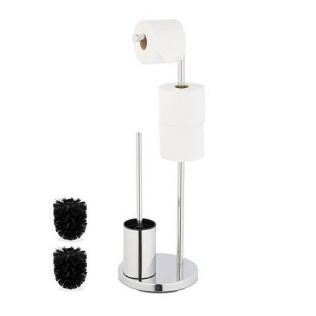 Northix Toilettengarnitur mit Papierhalter  