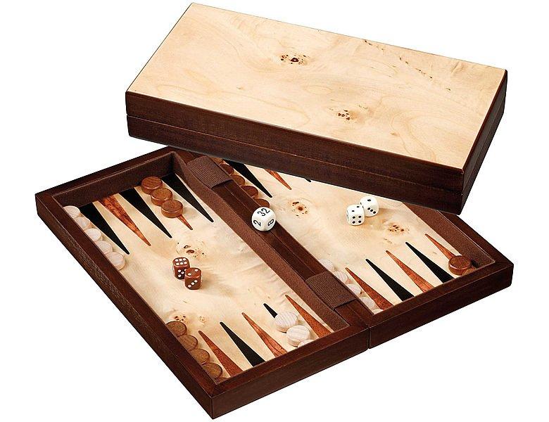 Philos  Spiele Errikousa Klein Backgammon 