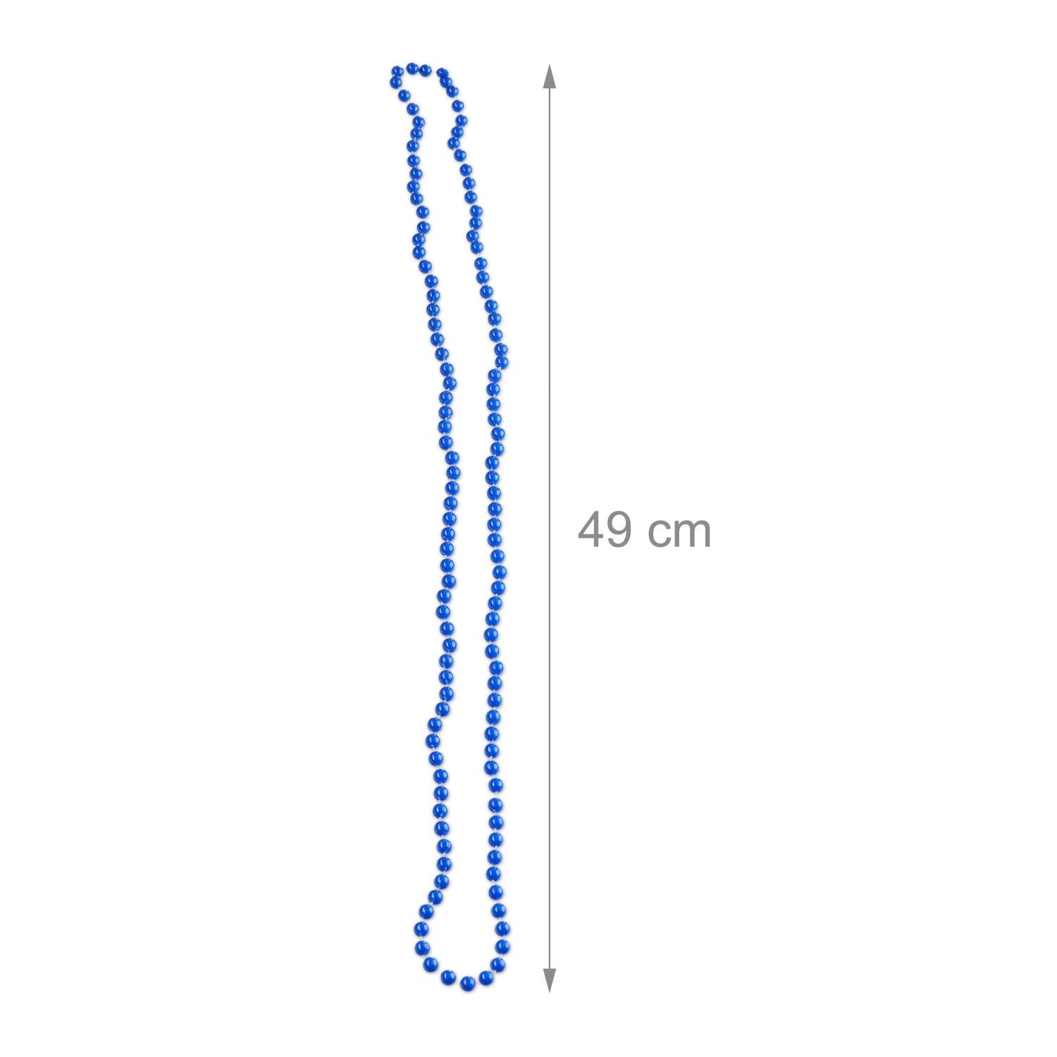 B2X  Collana di perle colorate neon set da 30 pezzi 