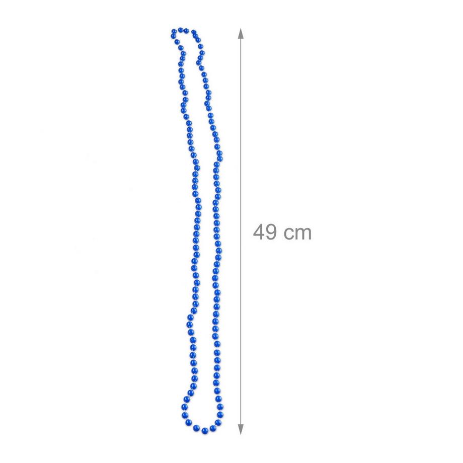 B2X  Collana di perle colorate neon set da 30 pezzi 