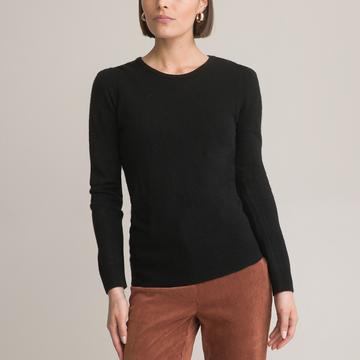 Pull col rond en fine maille