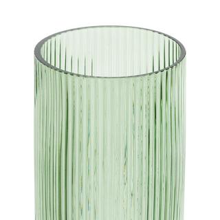 La Redoute Intérieurs Vase en verre strié H26 cm  