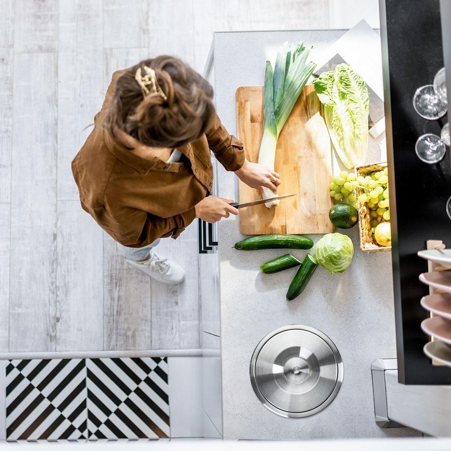 B2X Abfallbehälter für Arbeitsplatte 5 Liter  