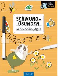 Erstes Lernen mit Spaß - Schwungübungen Jäger, Katja (Illustrationen) Copertina rigida 