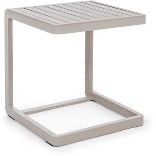 mutoni Table d'appoint de jardin Konnor 40x40 rastin  