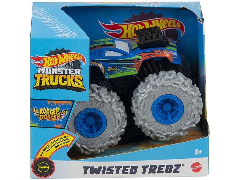 Hot Wheels  Monster Trucks Twisted Tredz Rodger Dodger (1:43) 