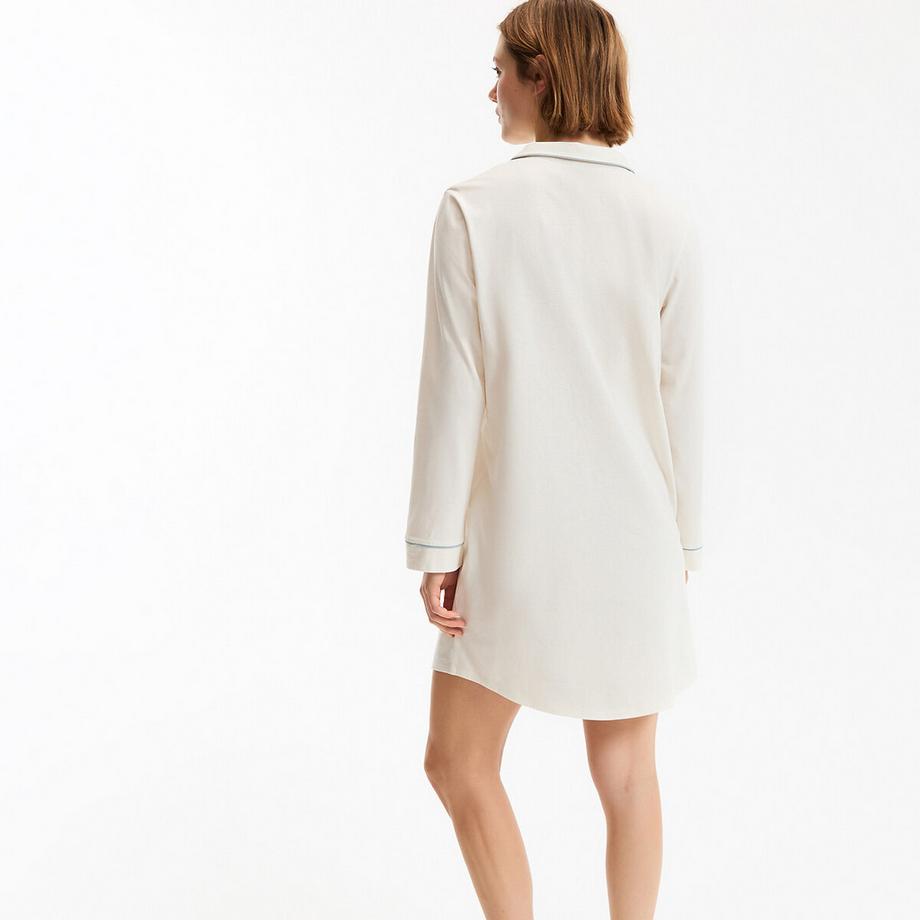 La Redoute Collections Langarm Nachthemd  