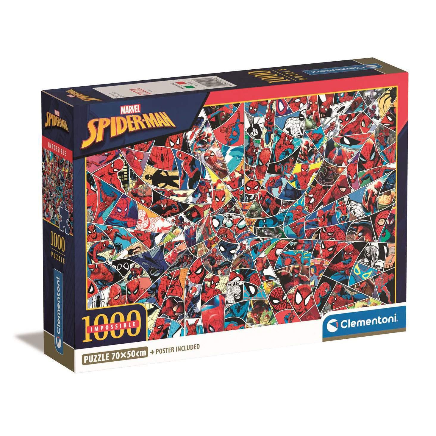 Clementoni  Puzzle Impossible Spider-Man (1000Teile) 