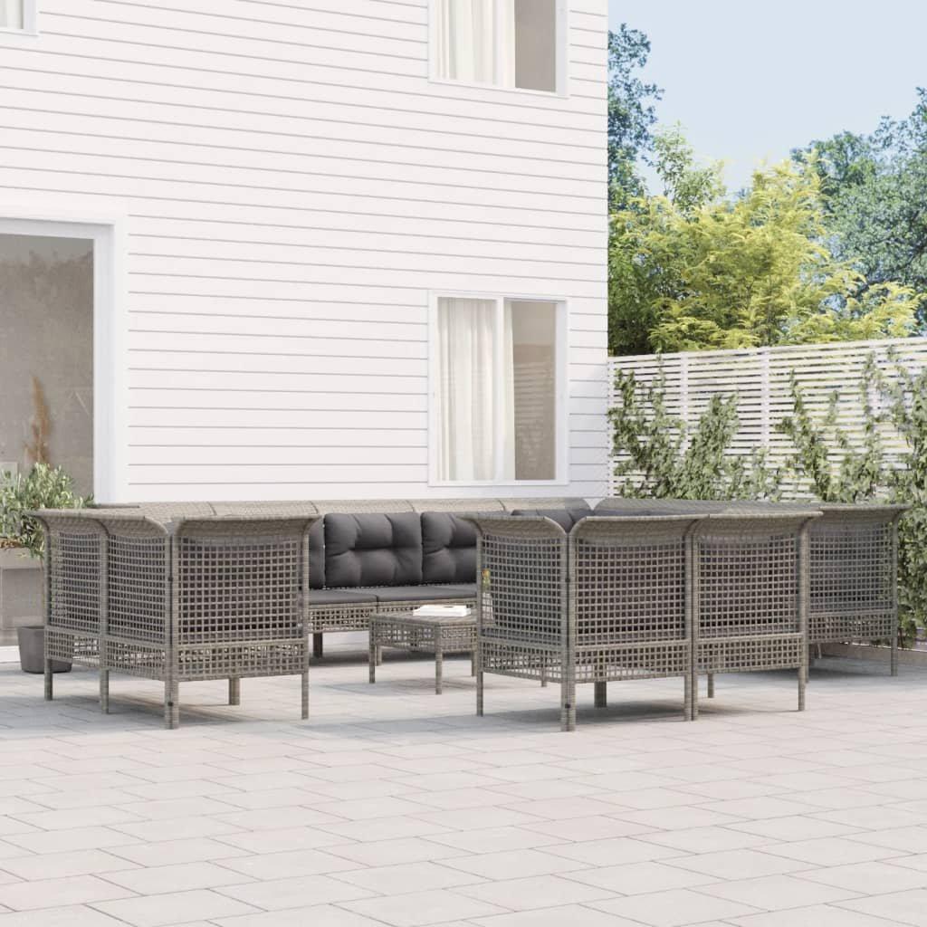 VidaXL Garten lounge set poly-rattan  