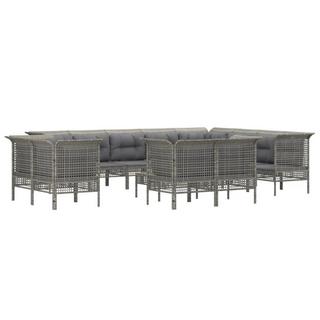 VidaXL Garten lounge set poly-rattan  