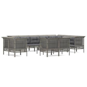 Garten lounge set poly-rattan