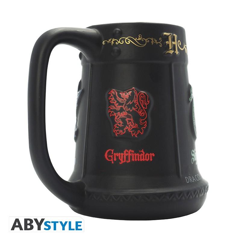 Abystyle  Beer mug - 3D - Harry Potter - Hogwarts Houses 