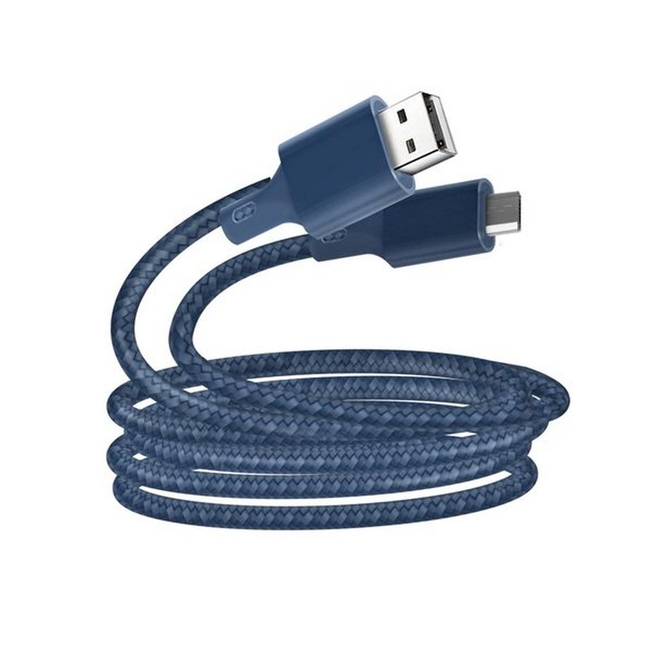 Cavo USB / Micro-USB 2m Just Green Blu