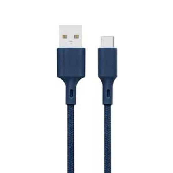 Just green  Cavo USB / Micro-USB 2m Just Green Blu 