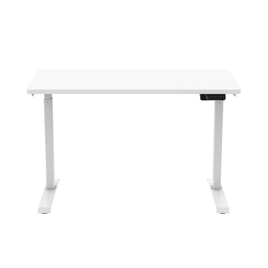 Contini Tisch höhenverstellbar weiss Tischplatte 1.2x 0.6 m, Gestell weiss  