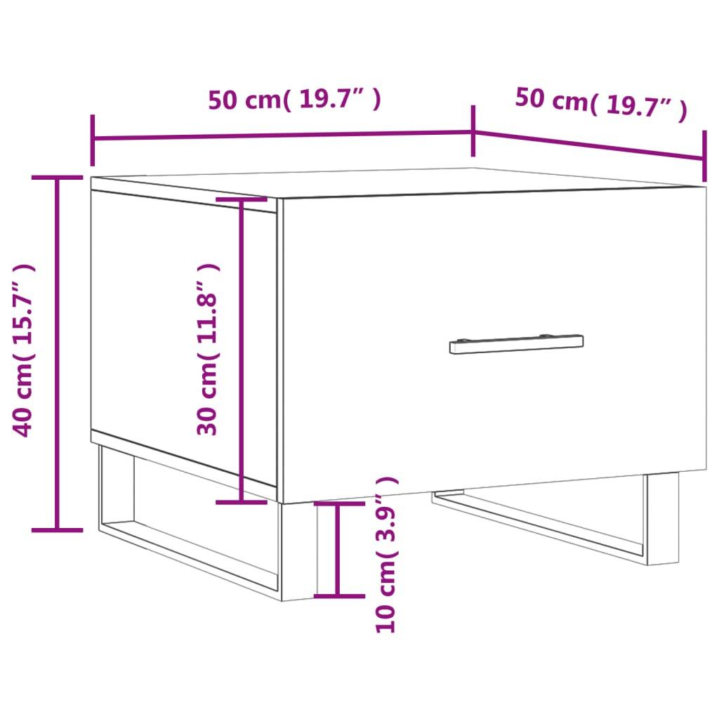 VidaXL Couchtisch holzwerkstoff  