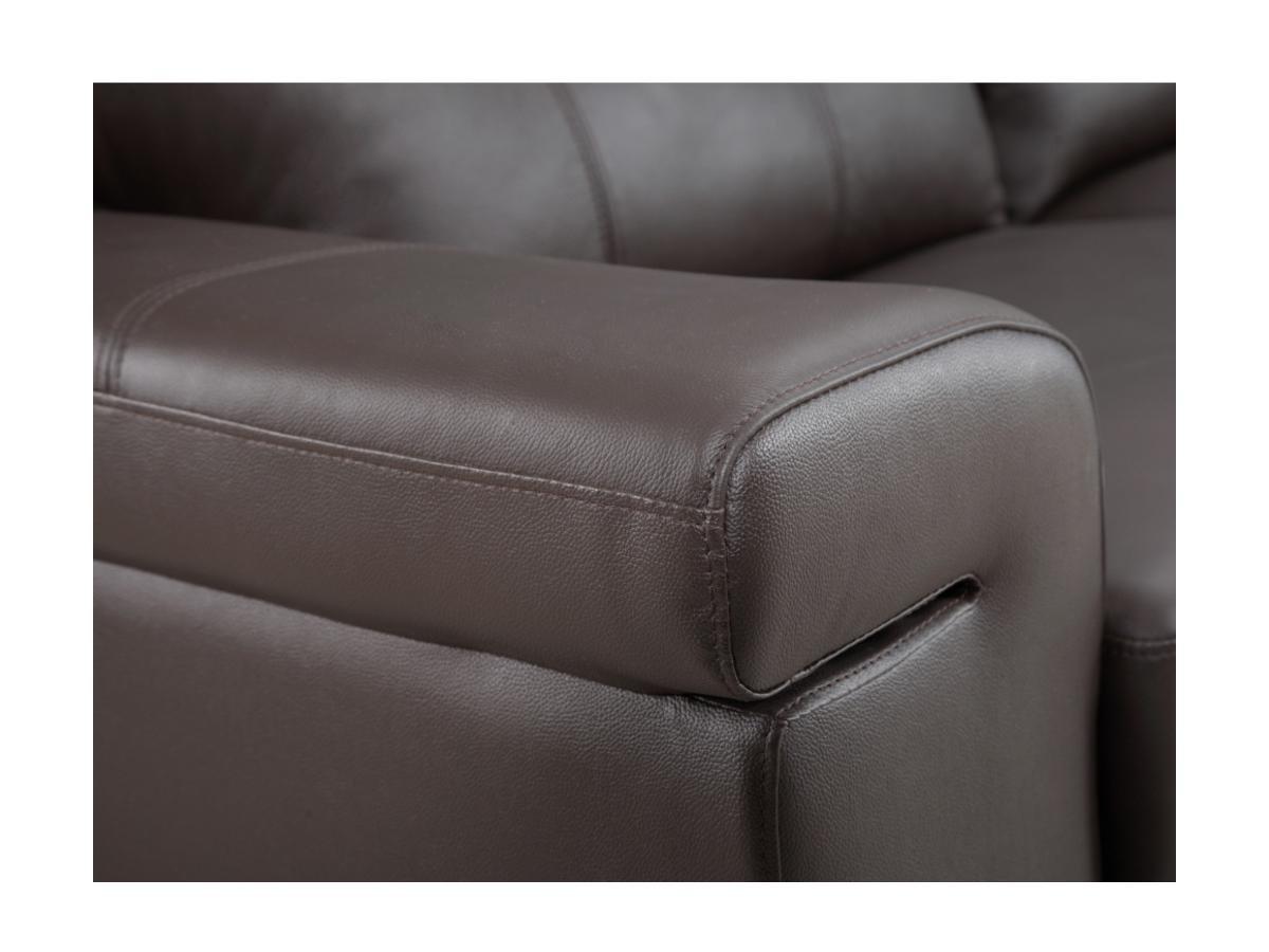 Vente-unique Ledersofa 2Sitzer HAZEL  