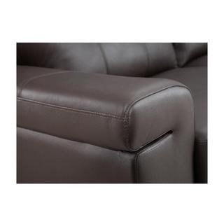 Vente-unique Ledersofa 2Sitzer HAZEL  