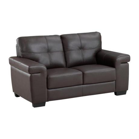 Vente-unique Ledersofa 2Sitzer HAZEL  