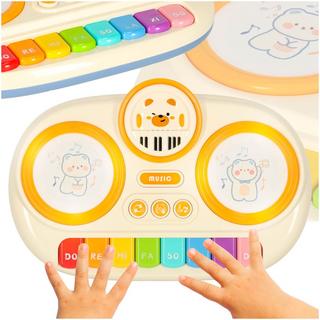 Northio  Piano éducatif organique beige pour enfants 