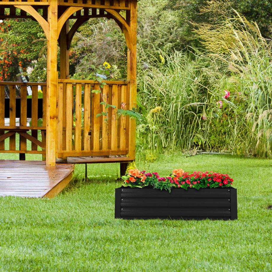 Northix Erhöhtes Metallbett  