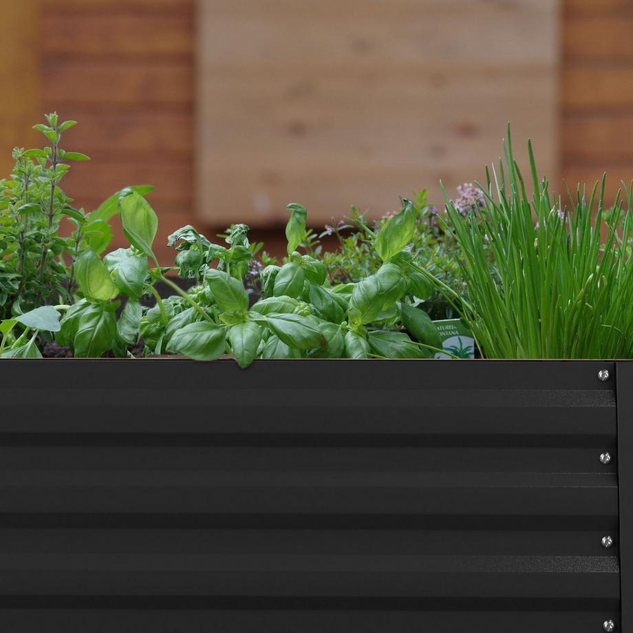 Northix Erhöhtes Metallbett  