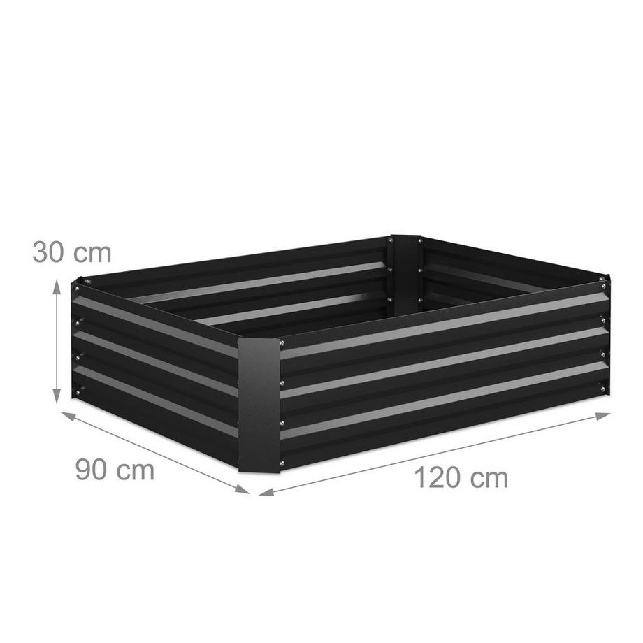 Northix Erhöhtes Metallbett  