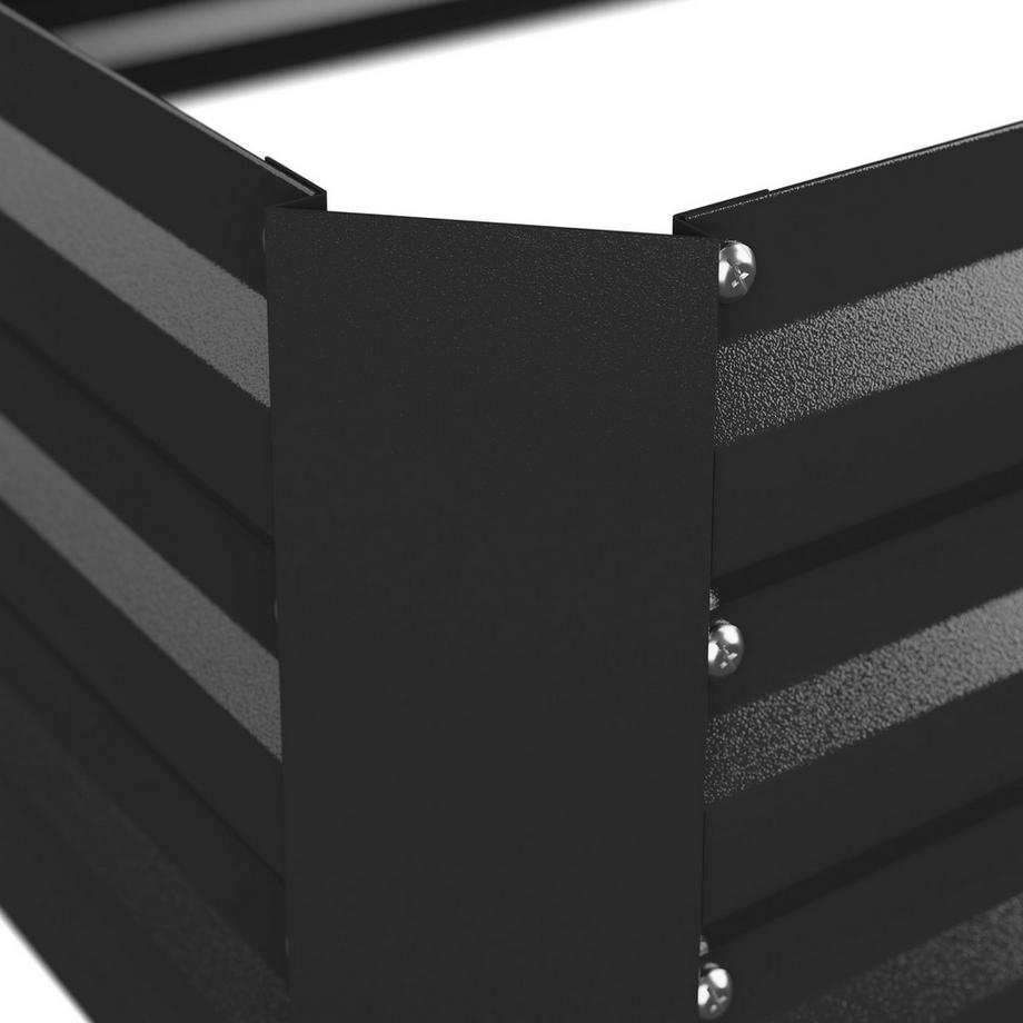 Northix Erhöhtes Metallbett  