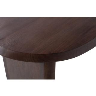 mutoni Esstisch Ellips Mangoholz walnut 180x90  