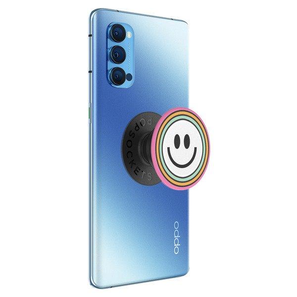 POPSOCKETS  PopGrip design smiley pour Téléphone 