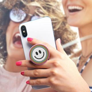 POPSOCKETS  PopGrip design smiley pour Téléphone 